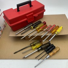 Lot 14 STANLEY + Mix screwdriver Slotted Flat Head Phillips made-in-USA vintage