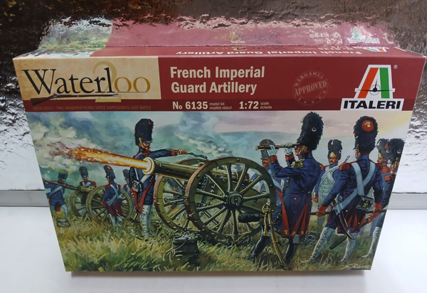 Italeri 6135: FranzöSische Kaiser-Garde Artillerie - MaßStab 1/72-image