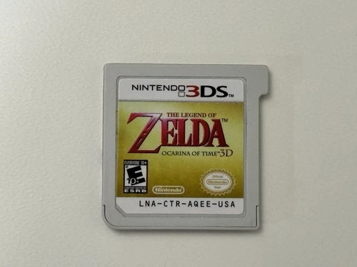 The Legend of Zelda Ocarina of Time 3D Nintendo 3DS, 2011 Tested Authentic