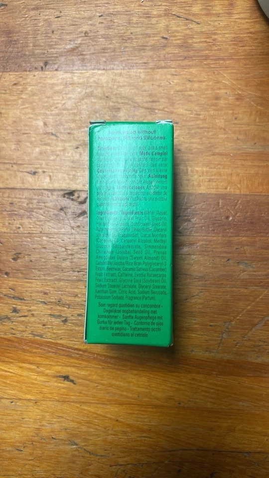 Yes To Cucumbers Daily Eye Treatment, 0.5 Fl Oz + Sensitive Skin + Calm, Soothe - Image 2 of 2