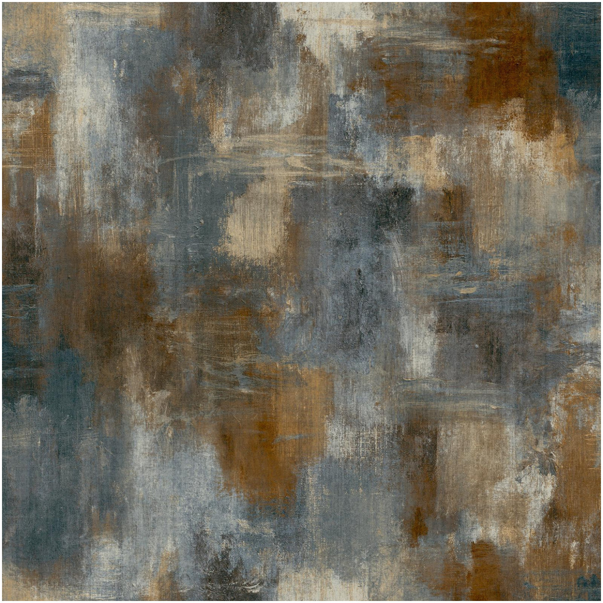 Vinyl Neutral Abstract Texture Blue Wallpaper Industrial Plaster Effect