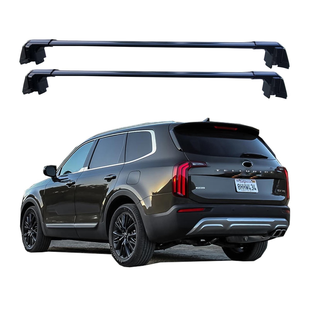 2020 Kia Kia Telluride Bike Rack Roof Rack Cross Bars Fit 2020