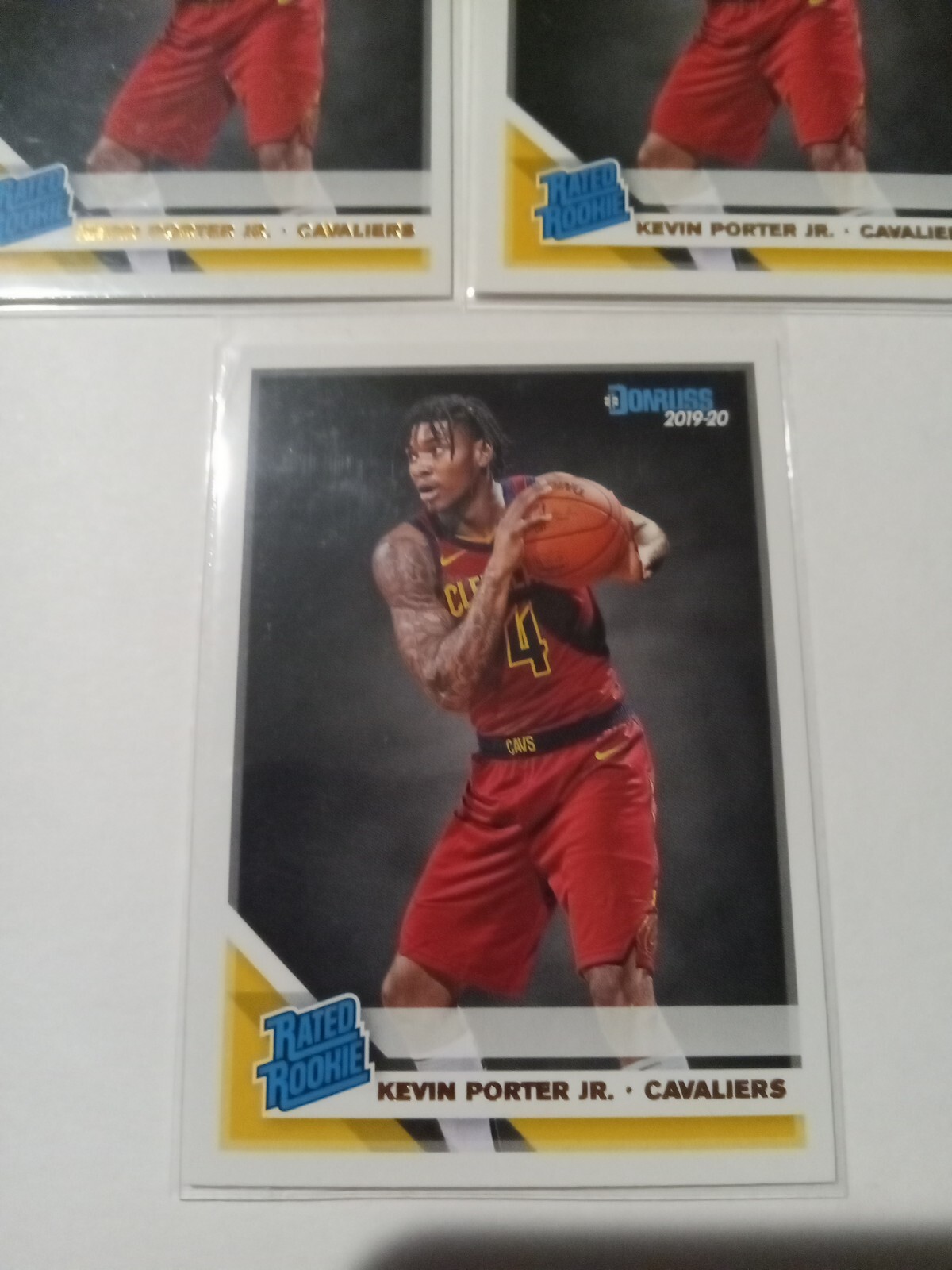 2019-20 Panini Donruss #228 Kevin Porter Jr Rated Rookie Card Base RC Cavaliers