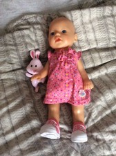my little baby born walks doll