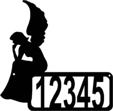 Angel House Address Sign - Made in USA