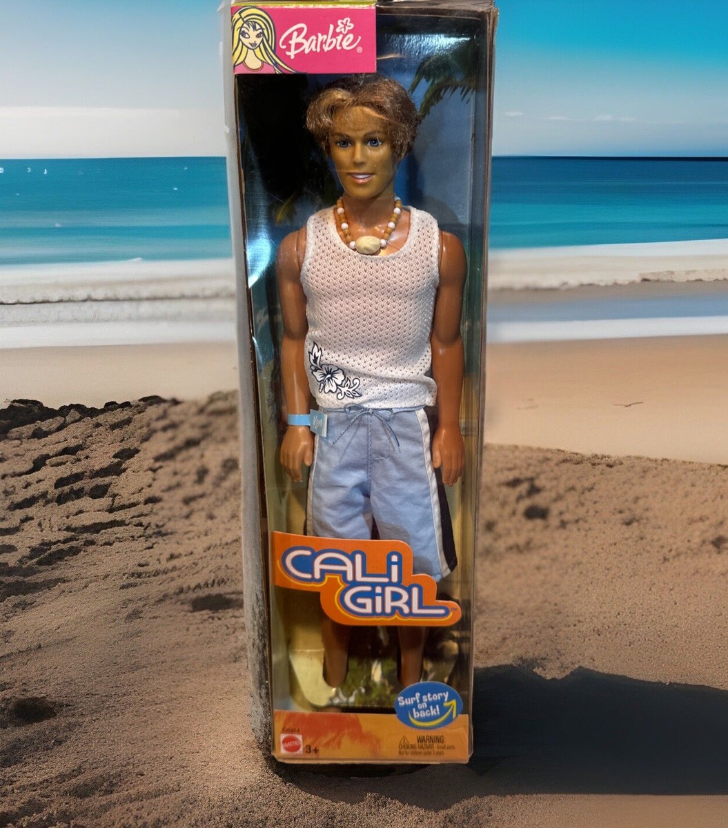 Tenues De Plage Barbie Et Ken California Girl 2004 - Mattel, C7207, NRFB