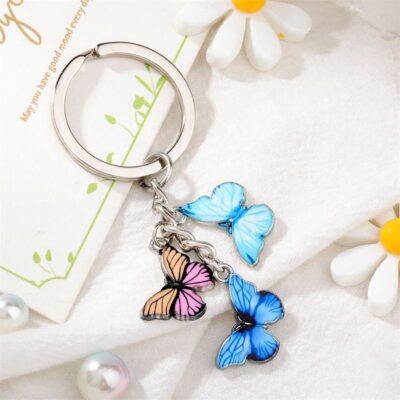 Keychain Fashion Pendant Key Ring Colorful Keychain Key Chain Accessories