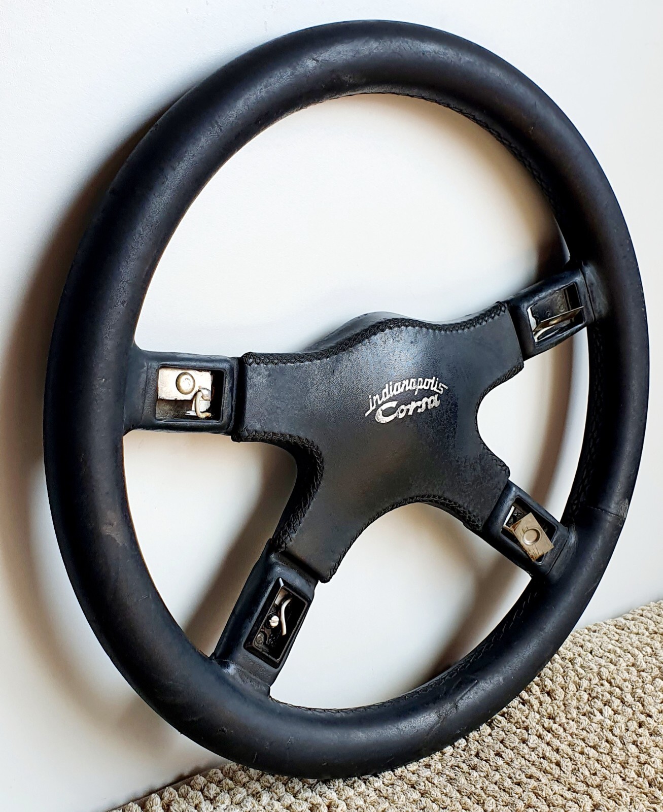 ライトニングボルト italvolanti レザーステアリング corsa supe | www