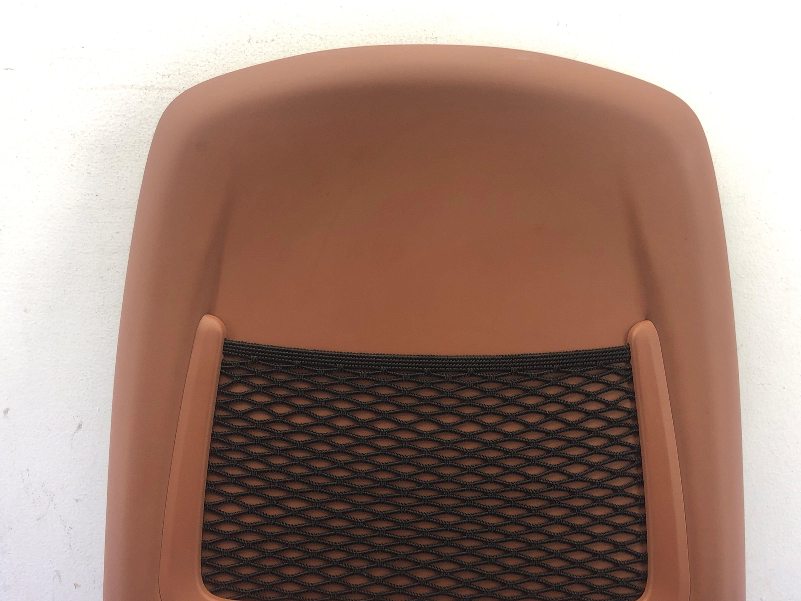 2014-2021 MASERATI GHIBLI FRONT RIGHT SEAT BACK TRIM PANEL BROWN L0390276AA