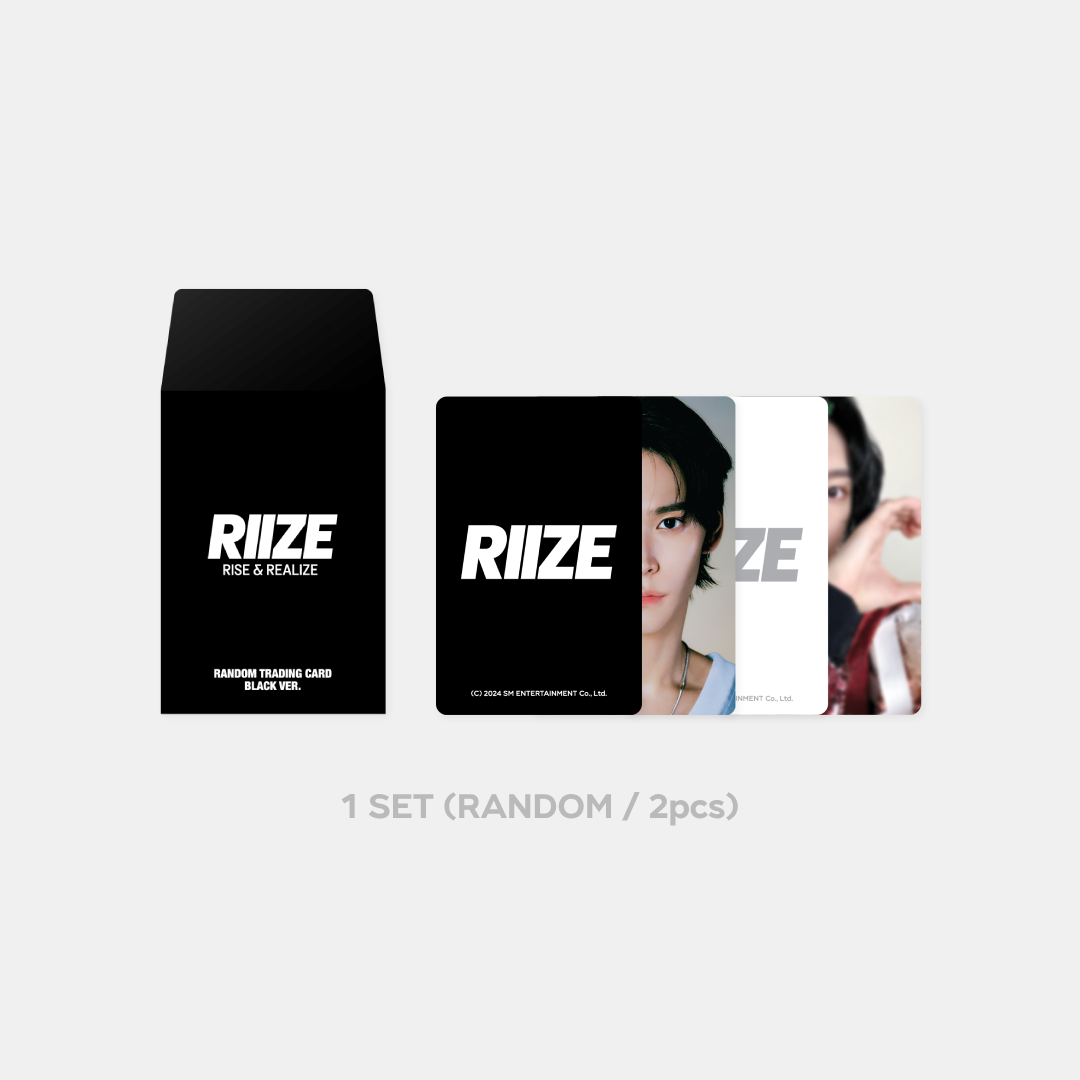 RIIZE RANDOM TRADING CARD SET A & B ver. /2024 RIIZE UP RIIZE RANDOM TRADING CARD SET A & B ver. /2024 RIIZE UP
