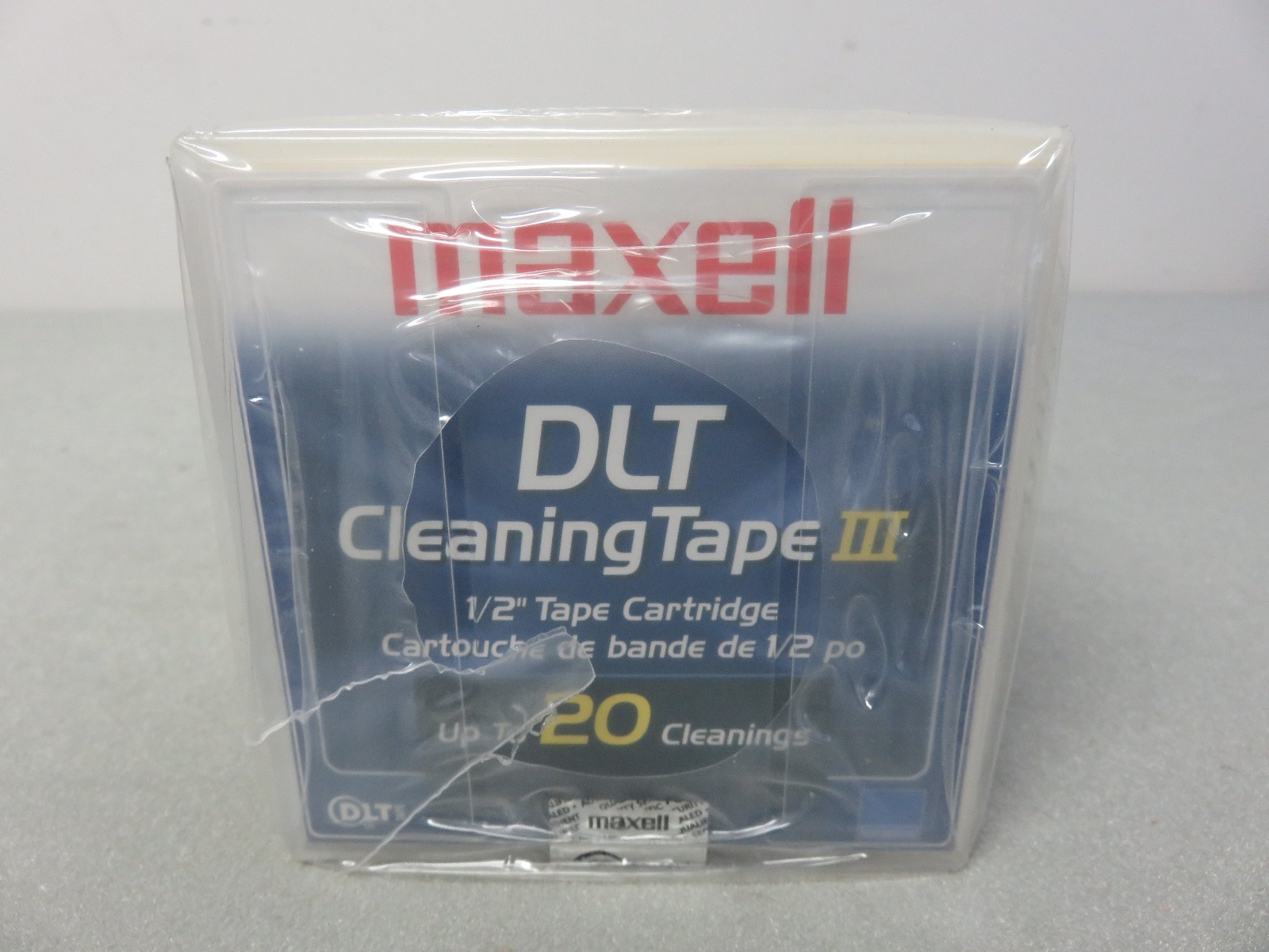 Lot of 5 Pcs MAXELL 183770 DLT Cleaning Tape III Tape Cartridges eBay