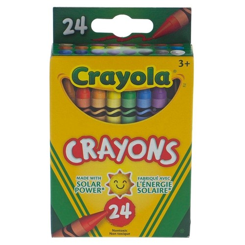 Crayola 24 Pack Crayons Case of 48 FREE SHIPPING