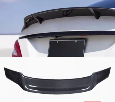 Carbon Fiber Rear Boot Spoiler, Fits MB E-Class W207 C207 Coupe 