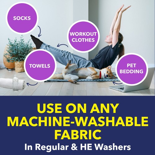 Líquido quitamanchas de olores y ropa OxiClean, 40,5 fl oz - Imagen 4 de 5