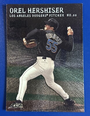 2000 Fleer Metal Baseball Orel Hershiser Los Angeles Dodgers #161