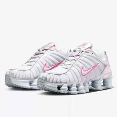 ラスト1点 NIKE ショックス TL メタリック HV2520-001 新品 Nike Shox TL Metallic Platinum / Pinksicle HV2520-001 Women's US5