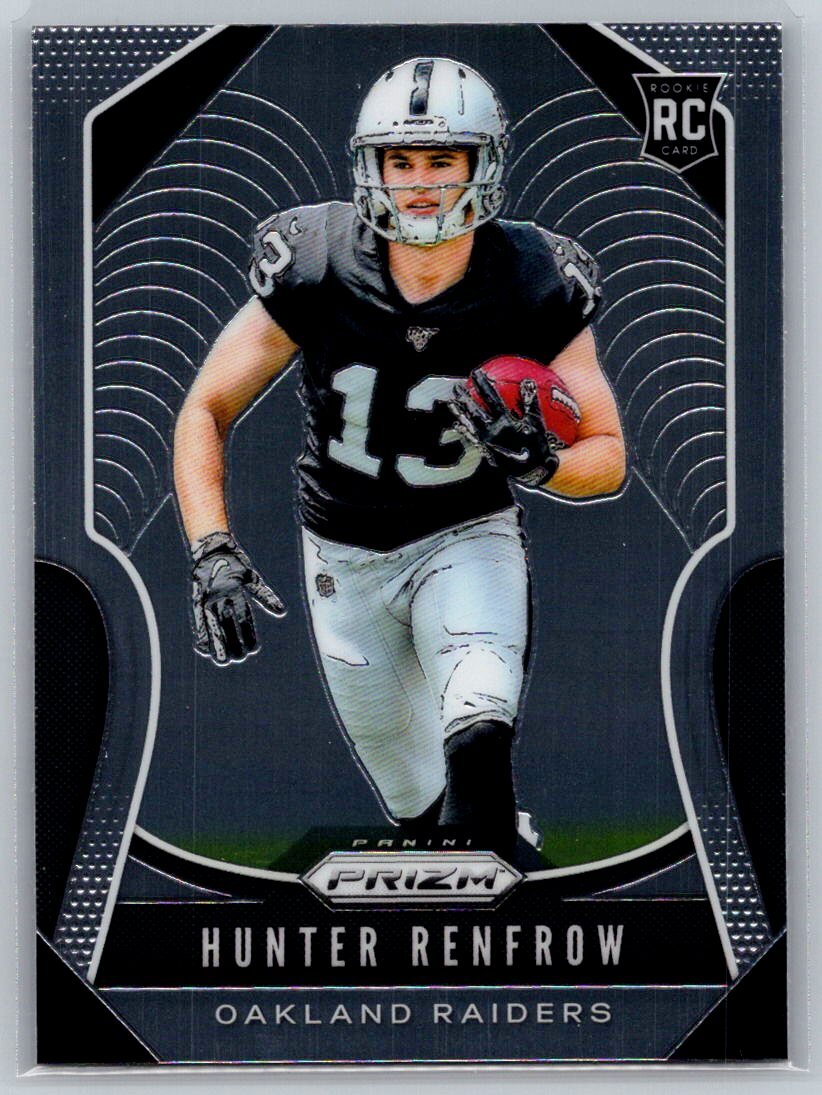 2019  Panini Prizm #357 Hunter Renfrow Rookie RC Raiders