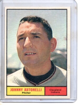 1961 TOPPS JOHNNY ANTONELLI #115 (EX/MT-NM)