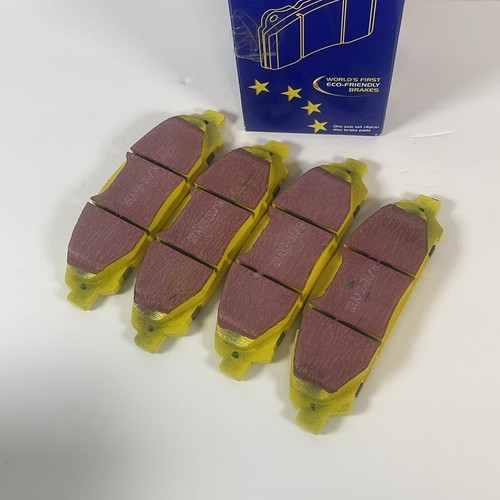 2015 - 2022 Mustang 3.7L EBC DP43039R Yellow Stuff Pads Front Brake Pads - Picture 6 of 14