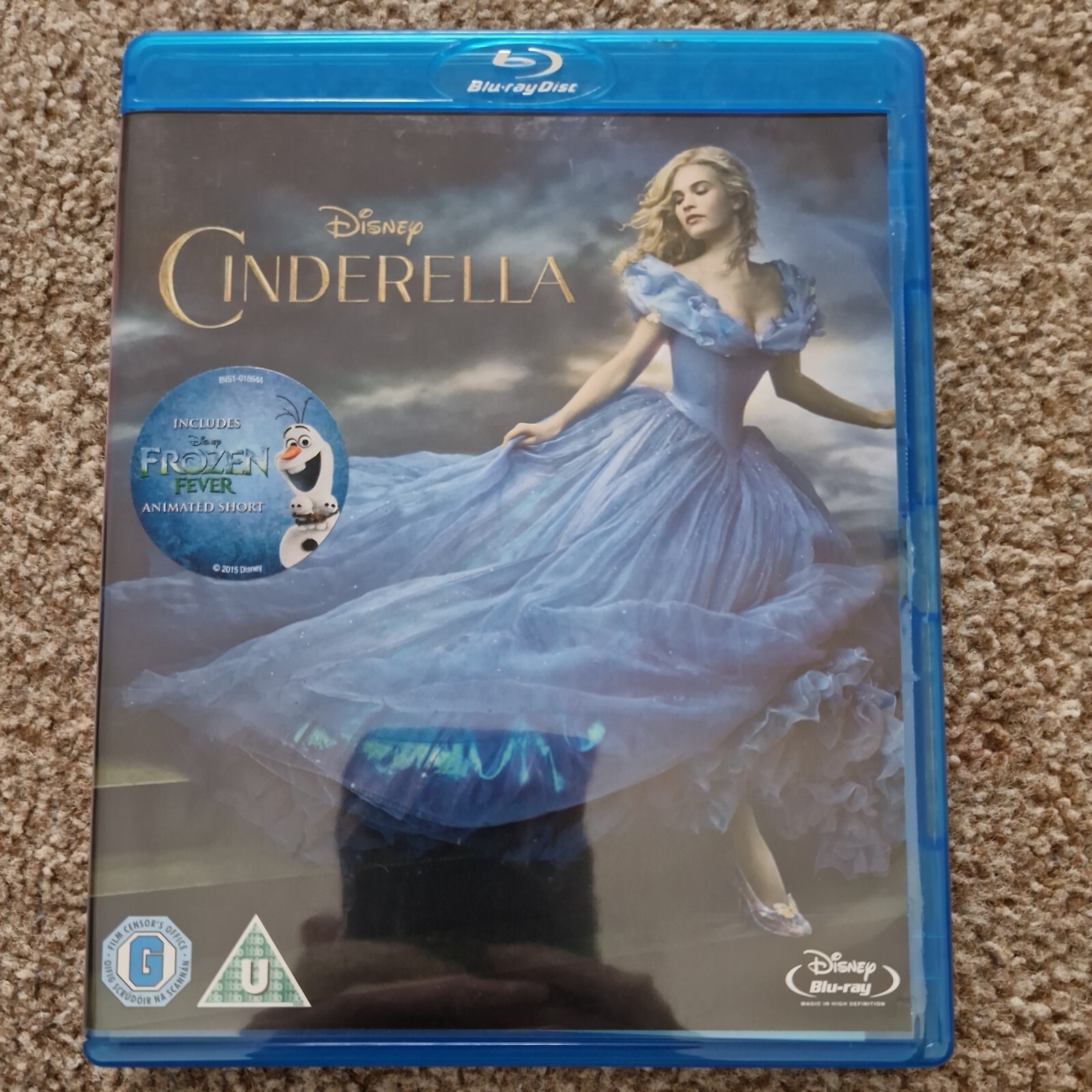 Cinderella (Blu-ray, 2015)