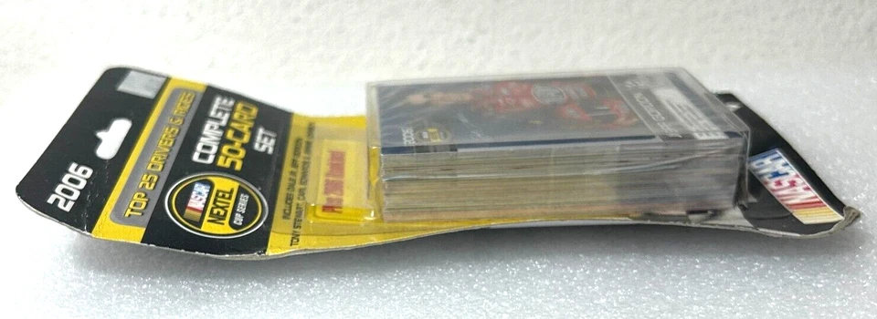 2006 Press Pass NASCAR 50 Card Set Sealed Denny Hamlin Rookie Jeff Gordon - Image 3 of 3