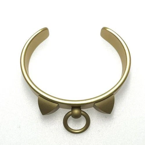 HERMÈS HERMES Bracciale Medor Alluminio Dore Lumiere T2 Borsa Conservatrice Scatola Istruzioni