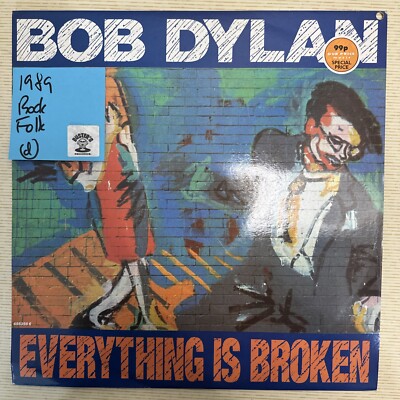 Bob Dylan - everything is broken 12  Vinyl Record Single VG+