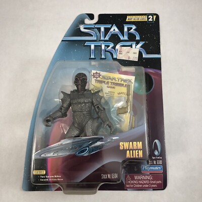 Star Trek Voyager Swarm Alien Figure MOC Playmates 1997 Warp Factor Series 2
