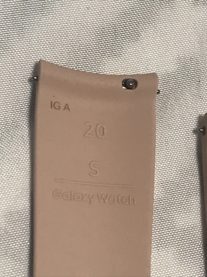 Correa de pulsera original OEM para reloj Samsung Galaxy 20 rosa pequeña Foto 3 de 4