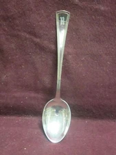 Sterling Dominick & Haff VIRGINIA DEMITASSE SPOON 4 1/4"   Monogram  H