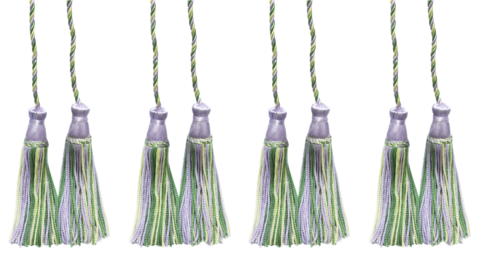 Curtain Tieback, Style# CDCT, Color# 9403 - Lily Pond Purple [Set of 4]