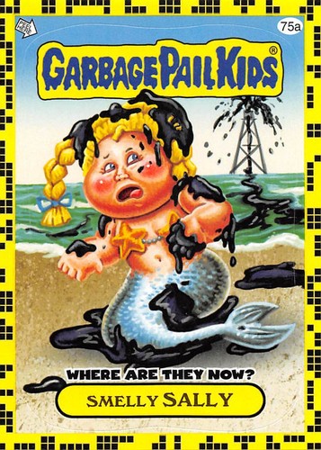GARBAGE PAIL KIDS 2011 FLASHBACK SERIES 2 PICK-A-CARD YELLOW BASE STICKERS TOPPS - Picture 298 of 321