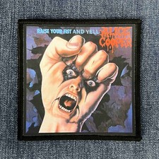 Alice Cooper Raise Your Fist And Yell Sublimated Printed Patch Hard Rock Band
