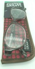 Foster Grant 1.75 Womens Monica Mag Fashion Reading Glasses w/Case New With Tag