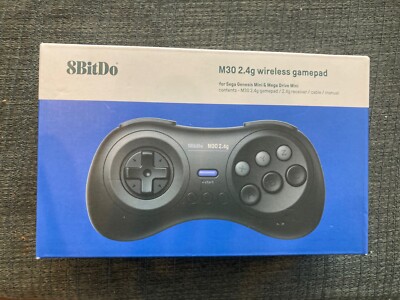 8Bitdo M30 2.4G Wireless Gamepad for the  Sega Genesis Mini & Mega Drive Mini