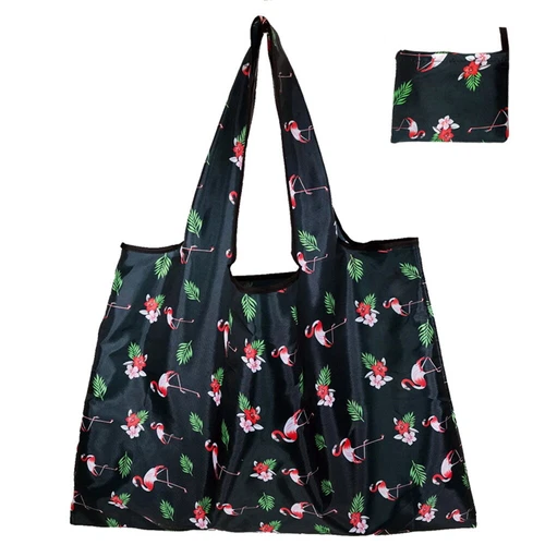 Large Foldable Reusable Ladies Shopping Bag Eco Tote Handbag Fold Away Bag UK - Picture 20 of 21