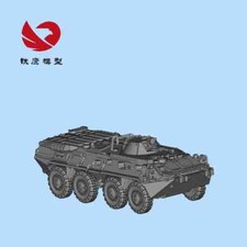 3D Printed 1/72/87/144 Russian BTR-80 Armored Personnel Carrier Model Kit