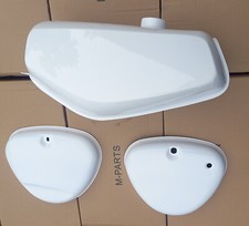 Tank Set S51 Comfort Enduro für Simson Kraftstofftank Benzintank Weiß