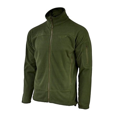 Texar Herren Fleecejacke Conger Oliv Größe L