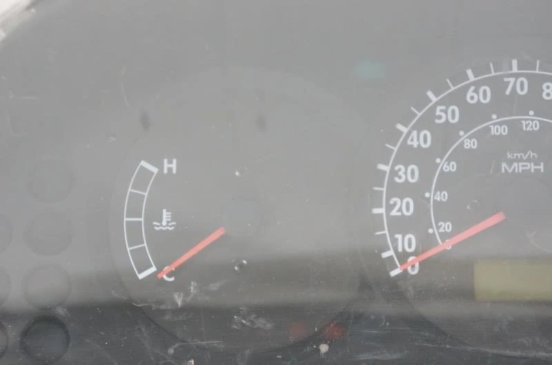 2002-2004 Kia Spectra спидометр кластер неизвестный пробег 2003-31100K OEM - Изображение 2 из 4