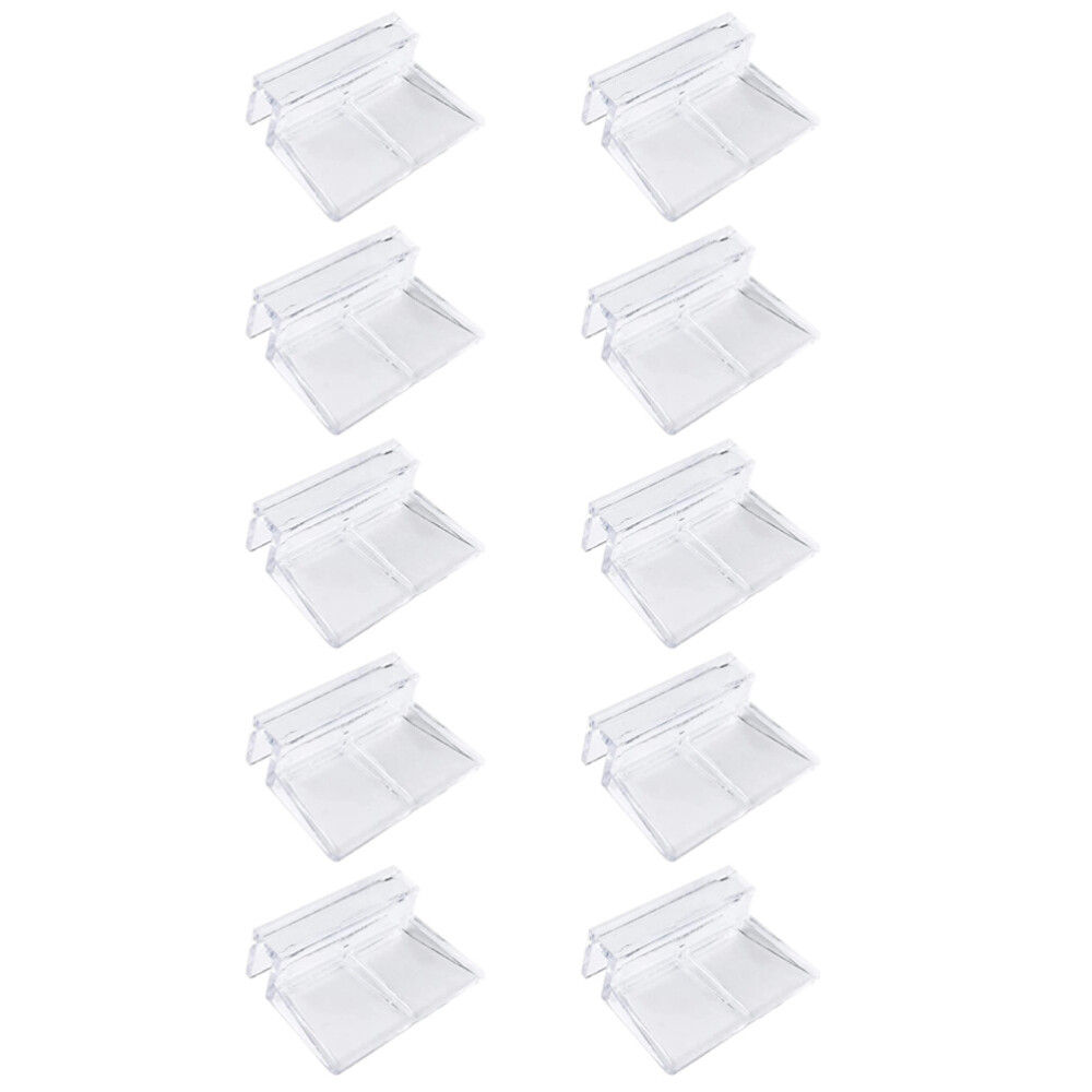 Redxiao Acryl-Schlauchhalter Für Aquarium – Transparent, Mit 2 Sondenhaltern, Max. Glasdicke 15 Mm | Zur Fixierung Von Schläuchen & Pumpen