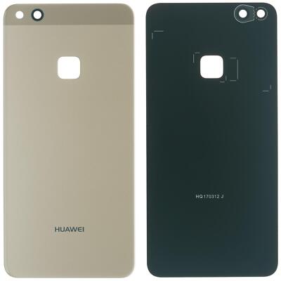 Original Huawei Ascend P10 lite Back Gehäuse Rahmen Cover schwarz gold