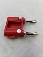 1330-ST-2  Dual Banana Plug Red, FREE SHIPPING !