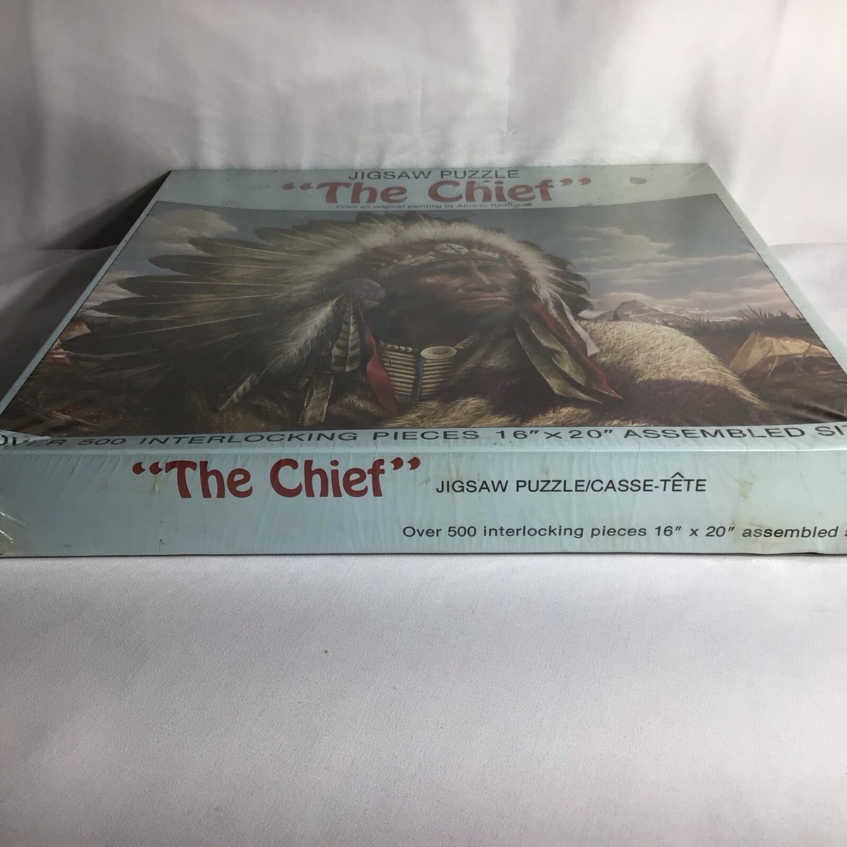 Nordevco The Chief 500 Piece Jigsaw Puzzle 16” X 20” Vintage 1990 