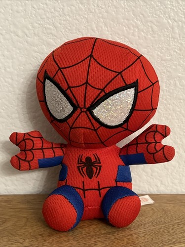 SPIDER -MAN TY MARVEL 6.5” STUFFED PLUSH TOY (PRE-OWNED) - Picture 2 of 14