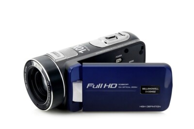 DV20HDZ 1080p Full HD with 10X Optical Zoom Camcorder (Blue)