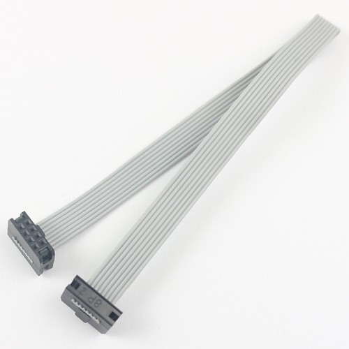 2.54mm Pitch 2x4 Pin 8 Pin IDC Flat Ribbon Cable Length 20cm 2.54mm Pitch 2x4 Pin 8 Pin IDC Flat Ribbon Cable Length 20cm