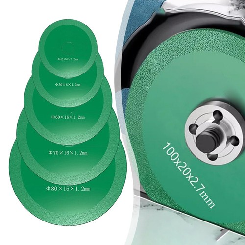 Long Service Life Angle Grinder Glass Cutting Discs Crystal Marble