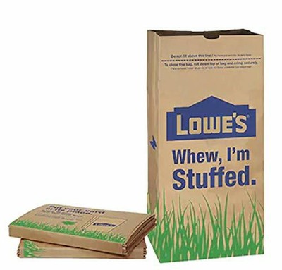 lowes brown paper bolsas