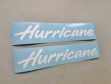 Hurricane Boats Decals SET OF 2 Vinyl Decal Stickers